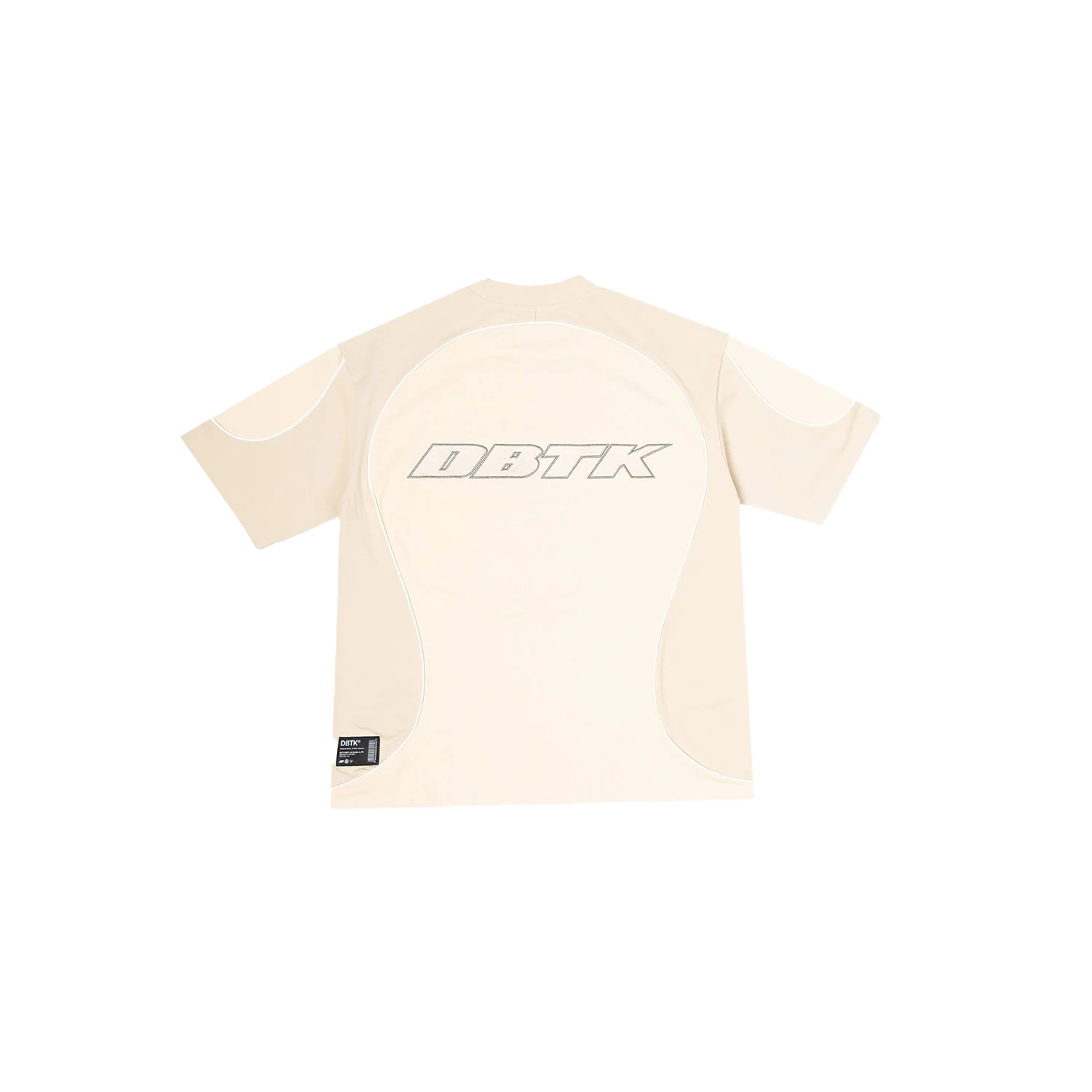 Cipher Splice Tee (Cream Oat) image 1