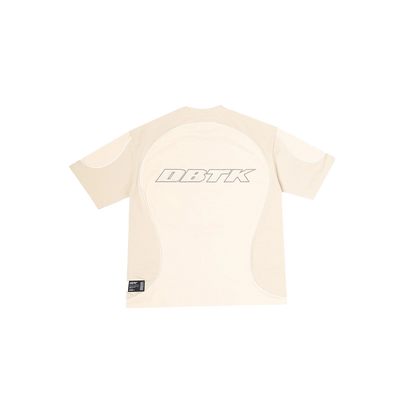 Cipher Splice Tee (Cream Oat) image 1