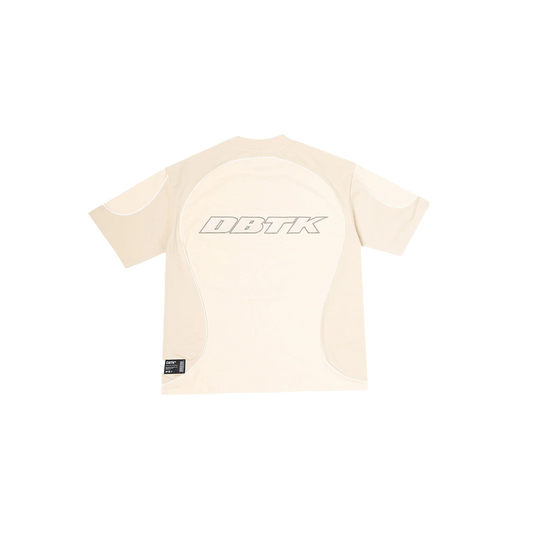 Cipher Splice Tee (Cream Oat) image 1