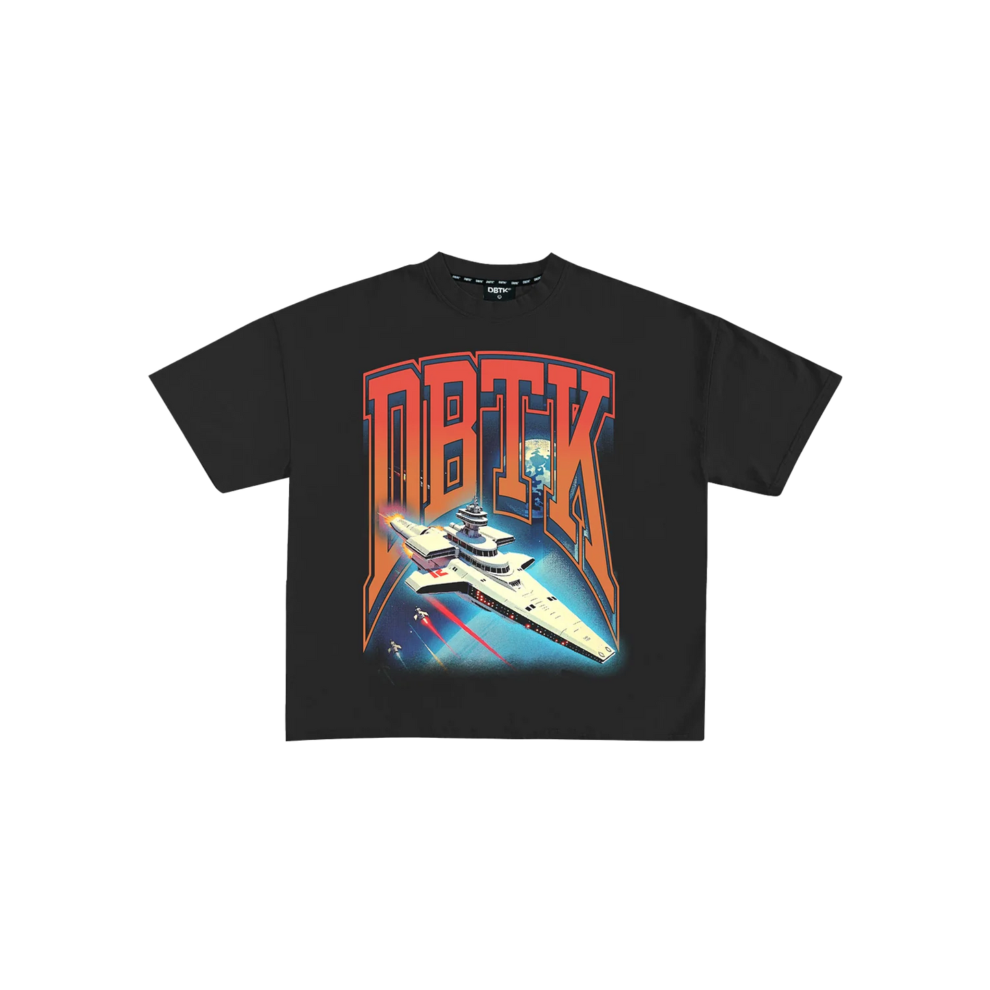 Athletic Space Tee (Black) image 0