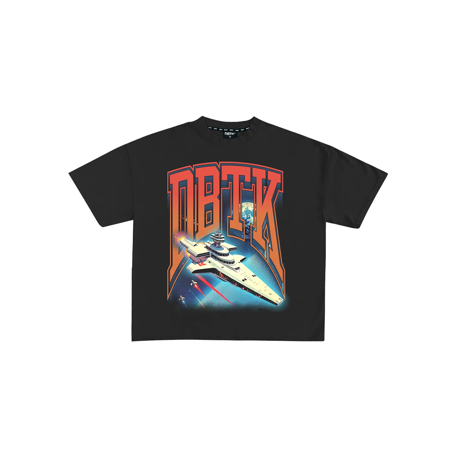 Athletic Space Tee (Black) image 0