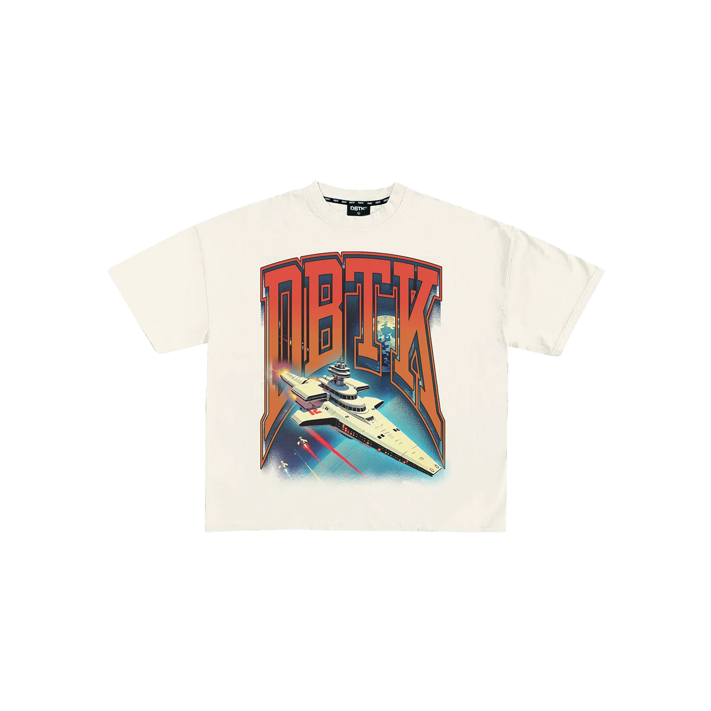 Athletic Space Tee (Cream) image 0