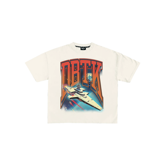 Athletic Space Tee (Cream) image 0