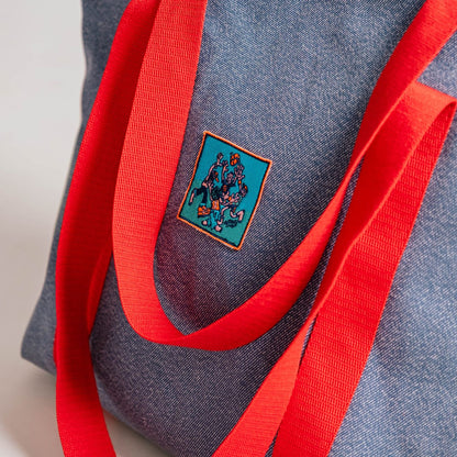 Denim Tote Bag image 3