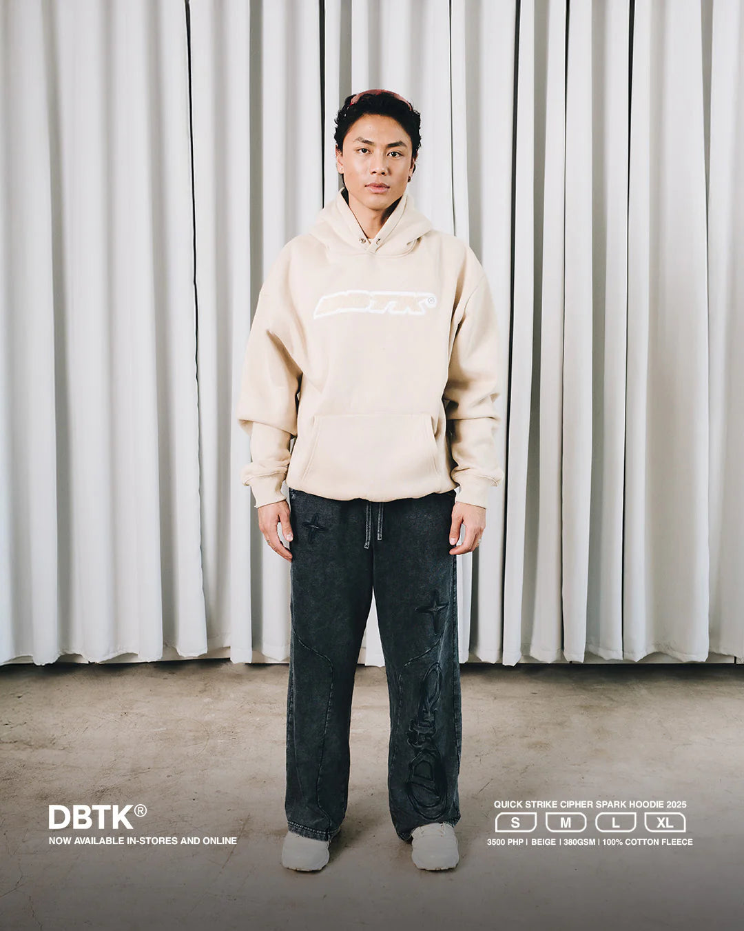 Cipher Spark Hoodie (Beige) image 4