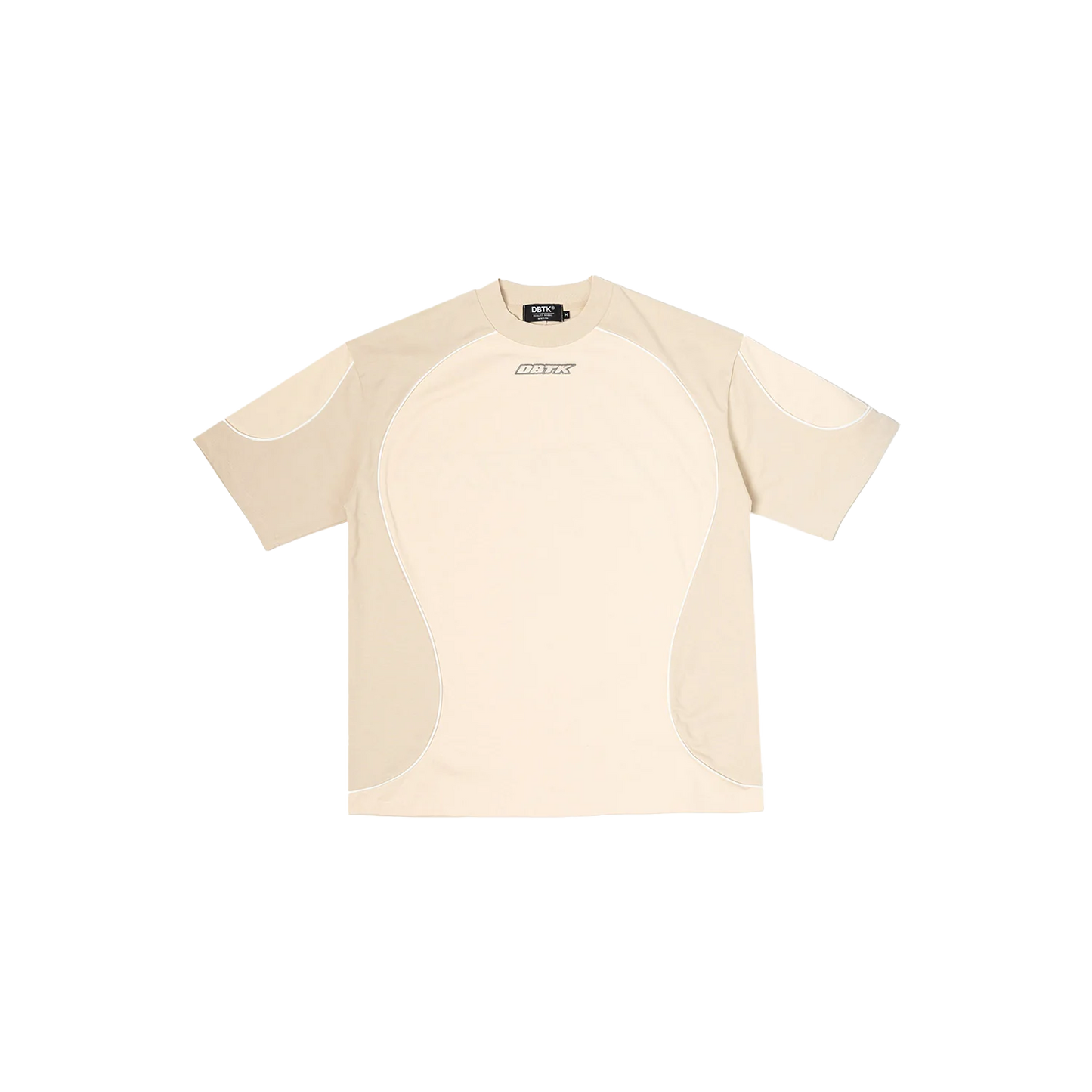 Cipher Splice Tee (Cream Oat) image 0