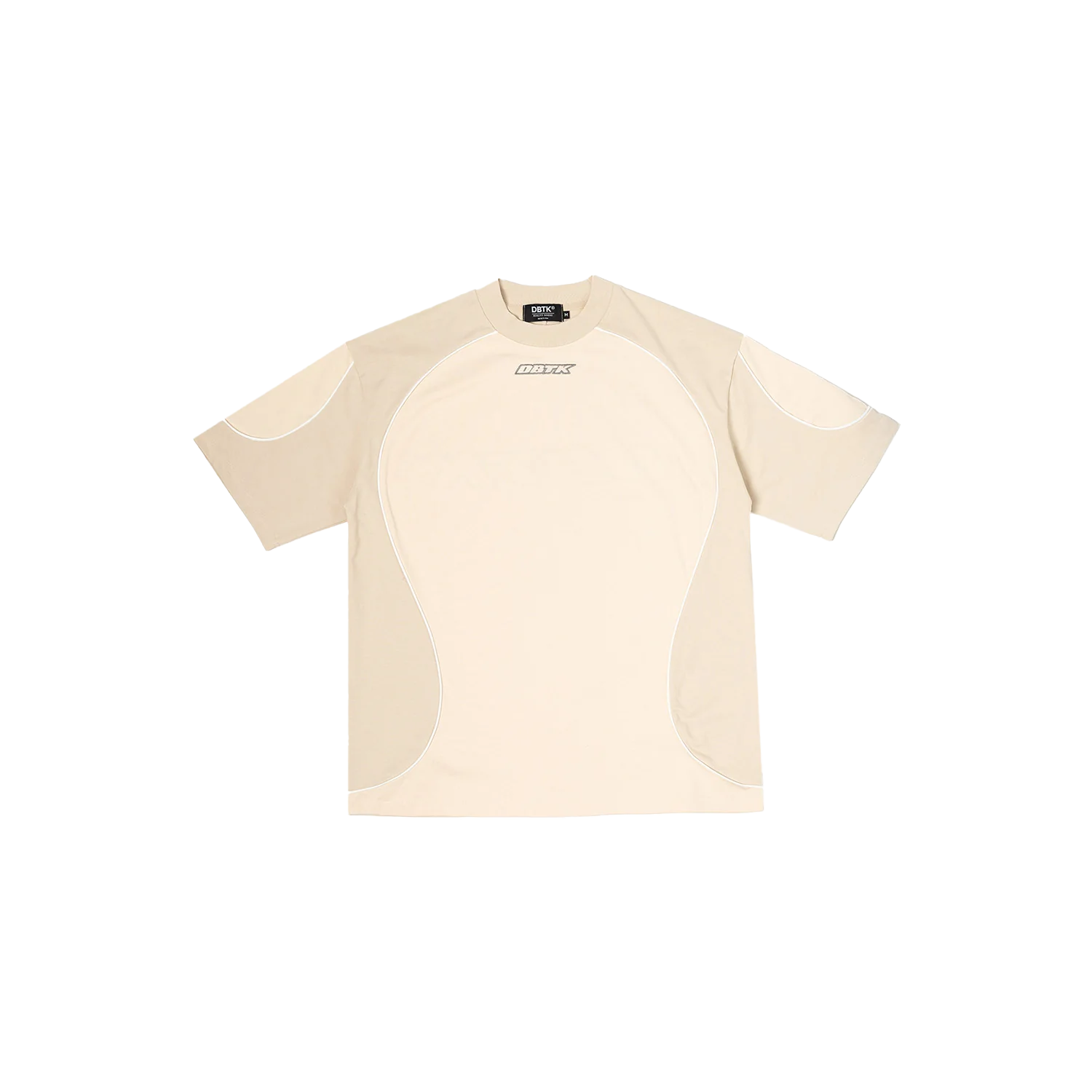 Cipher Splice Tee (Cream Oat) image 0