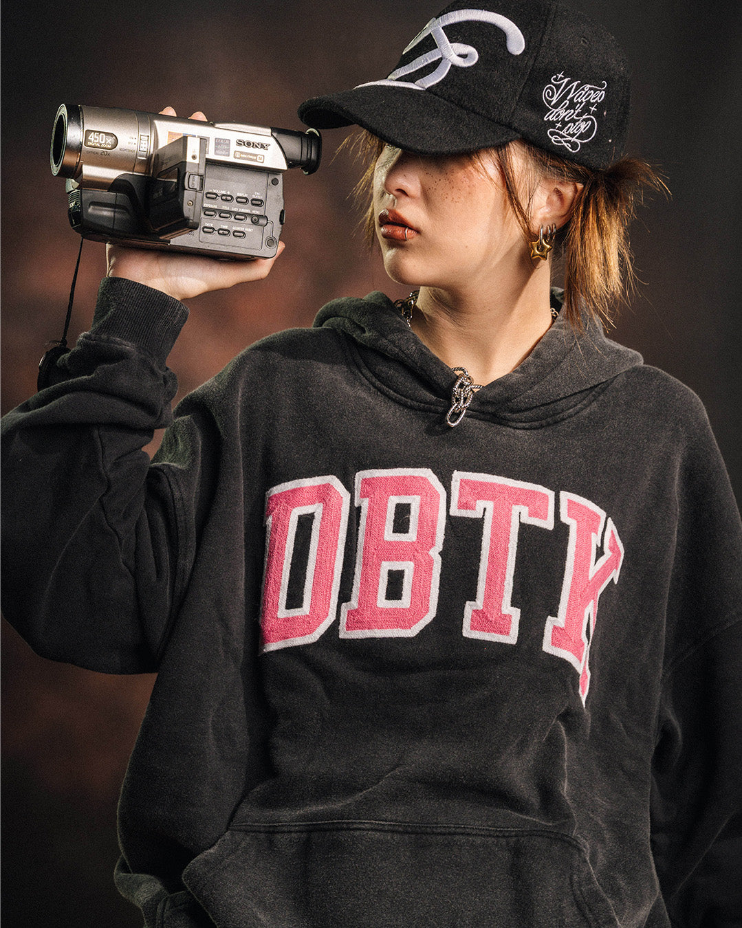 Merge Contrast Hoodie