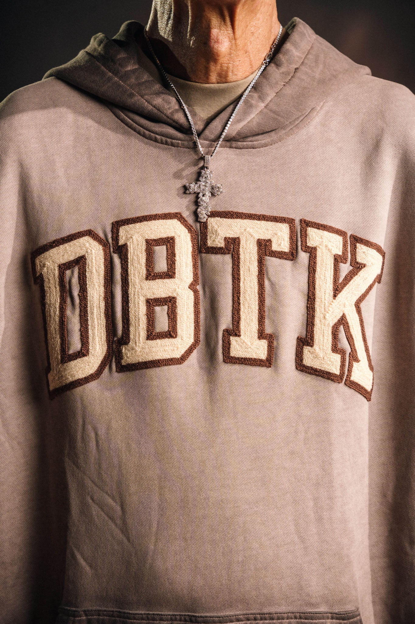 Merge Contrast Hoodie